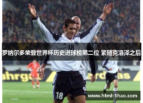 罗纳尔多荣登世界杯历史进球榜第二位 紧随克洛泽之后