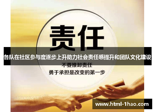 各队在社区参与度逐步上升助力社会责任感提升和团队文化建设