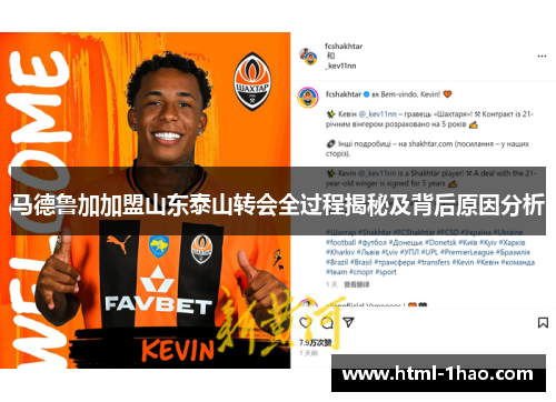 马德鲁加加盟山东泰山转会全过程揭秘及背后原因分析