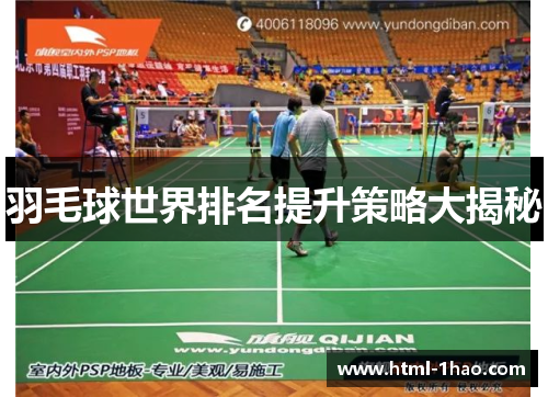 羽毛球世界排名提升策略大揭秘