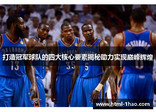 打造冠军球队的四大核心要素揭秘助力实现巅峰辉煌