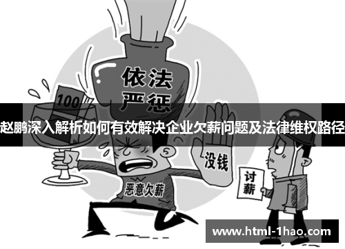赵鹏深入解析如何有效解决企业欠薪问题及法律维权路径