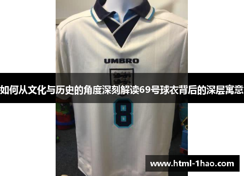 如何从文化与历史的角度深刻解读69号球衣背后的深层寓意