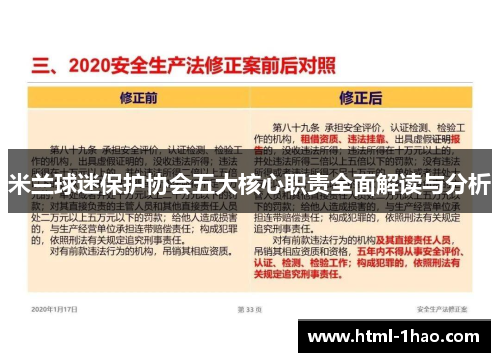 米兰球迷保护协会五大核心职责全面解读与分析