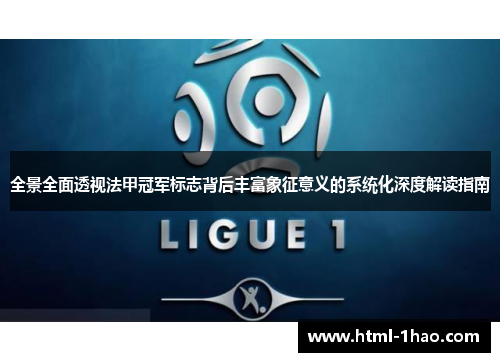 全景全面透视法甲冠军标志背后丰富象征意义的系统化深度解读指南